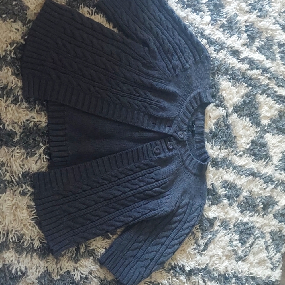 Gray cardigan size L